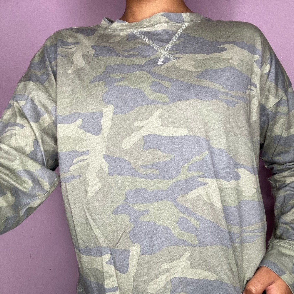 Camouflage Long Sleeve Tee